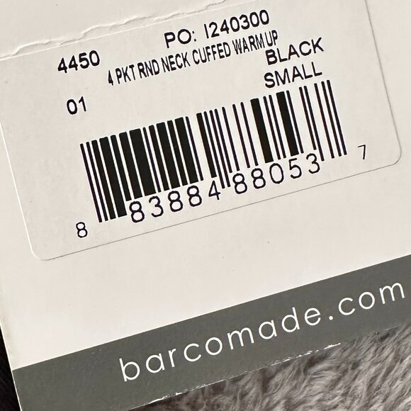 NWT Grey's Anatomy by Barco Black Scrubs Top Jacket Button Up Women's SMALL - Picture 2 of 6